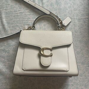 Coach Tabby White Handbag